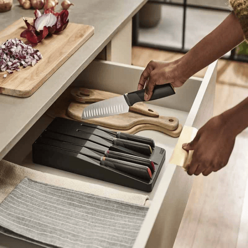 Image showing the Elevate 5 Piece Knives Drawer Storage, Multi product.