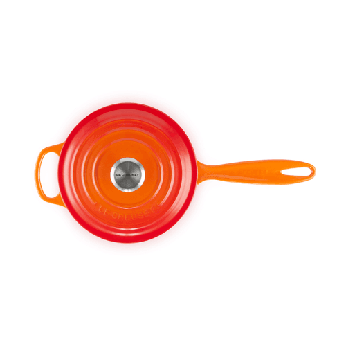 Image showing the Signature Cast Iron Saucepan, 18cm, Volcanic product.
