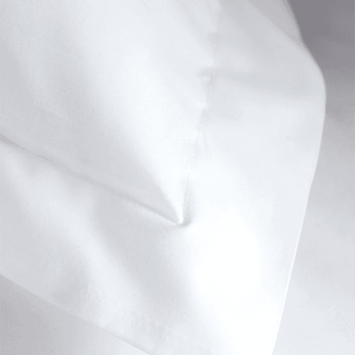 Image showing the Petworth Cotton Duvet Cover, Super King, White product.