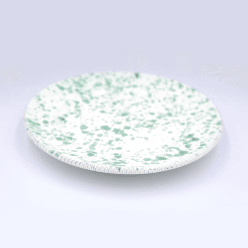 Image showing the Splatter Side Plate, D21cm, Pistachio product.