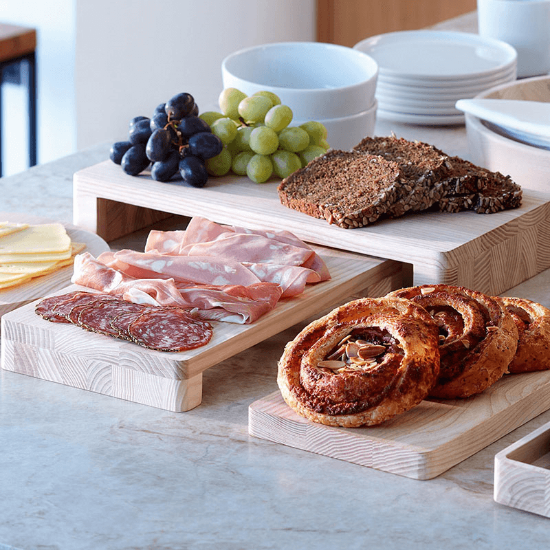 Collective Wooden Platter Set, Ash