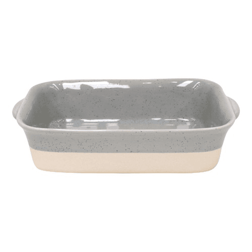 Fattoria Small rectangular baker, L27 x W18 x H6.5cm, Grey