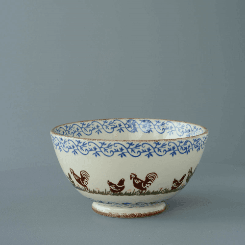 Image showing the Cock & Hen Serving bowl, 22cm product.