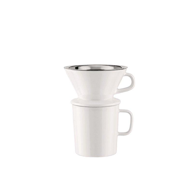 Slow Coffee Jug with Filter, Clear