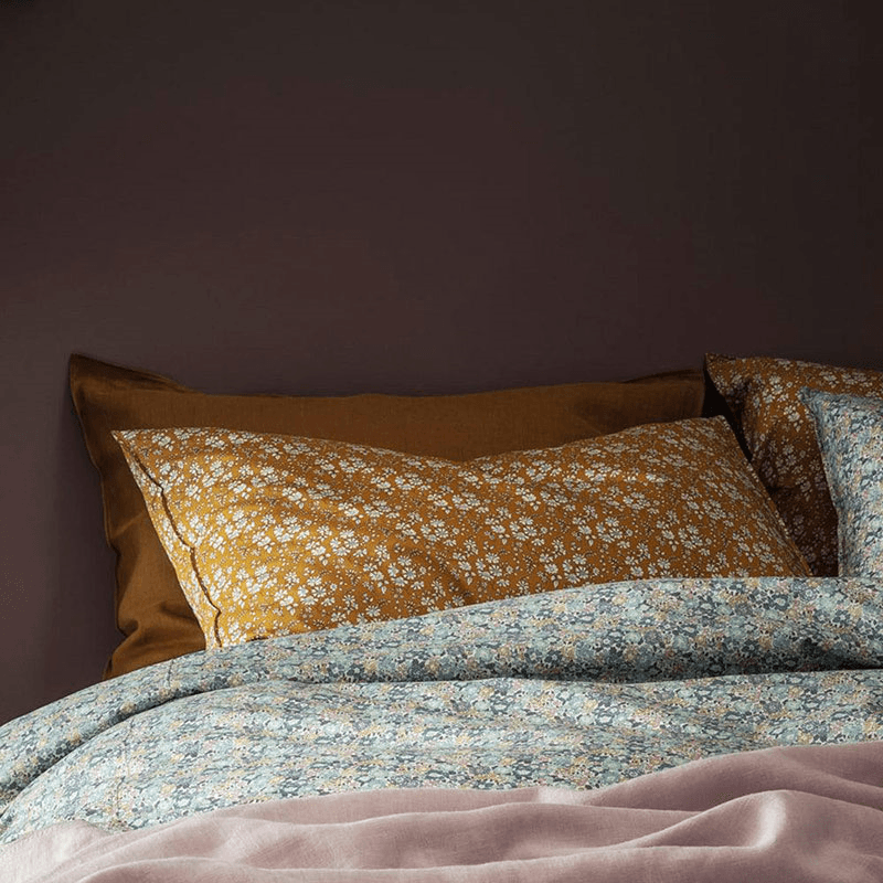 Capel Duvet Set, King, Mustard