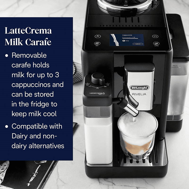 Rivelia Bean to Cup Coffee Machine, Black