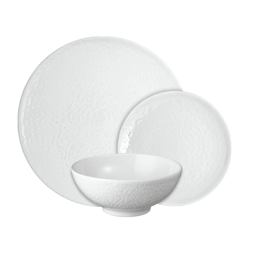 Image showing the Carve White 12 Piece Tableware Set product.