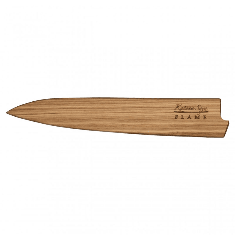 Flame Carving Knife, 20cm, Olive Wood