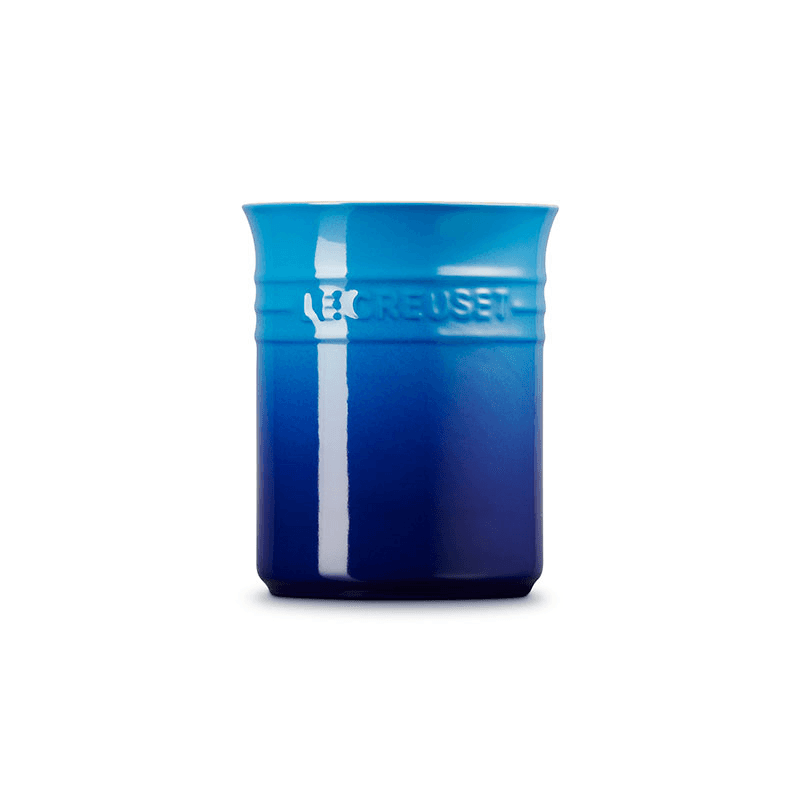 Stoneware Small Small Utensil Jar, Azure