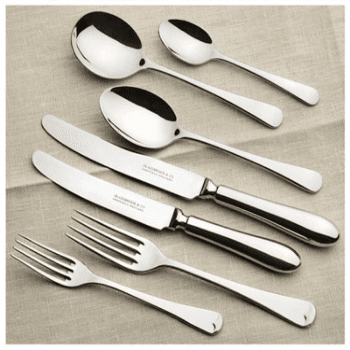Image showing the 7-Piece Place Setting- Old English Mirror (Spire) product.
