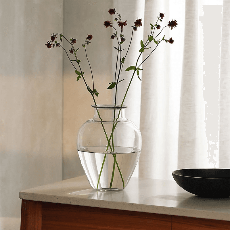 Witton Vase, H25cm, Clear