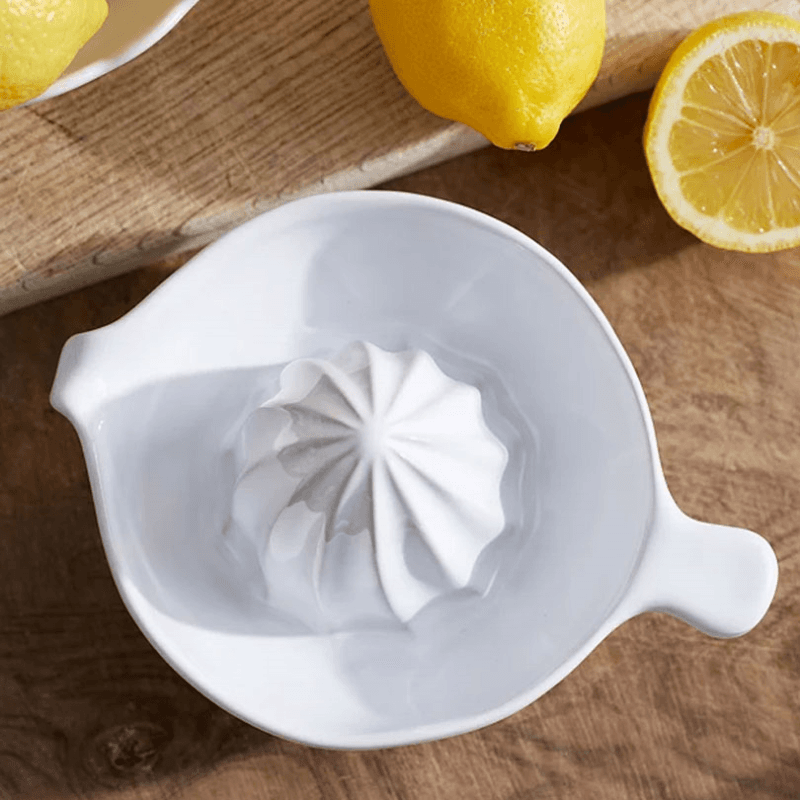 Portobello Lemon Squeezer, White
