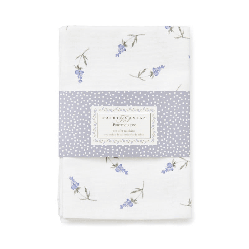 Lavendula Set of 2 Napkins, 40 x 40cm, Multi