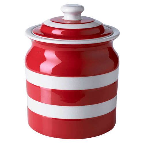 Image showing the Plain Storage Jar, 1.68l, Red product.
