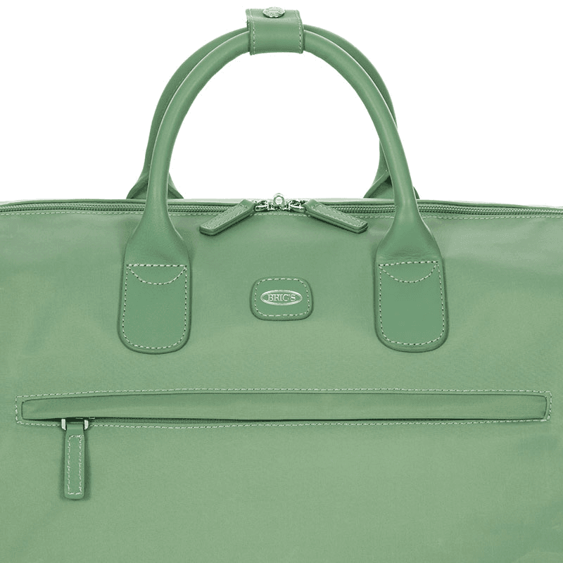 Positano Soft Holdall, H32 x L55 x W20cm, Sage Green