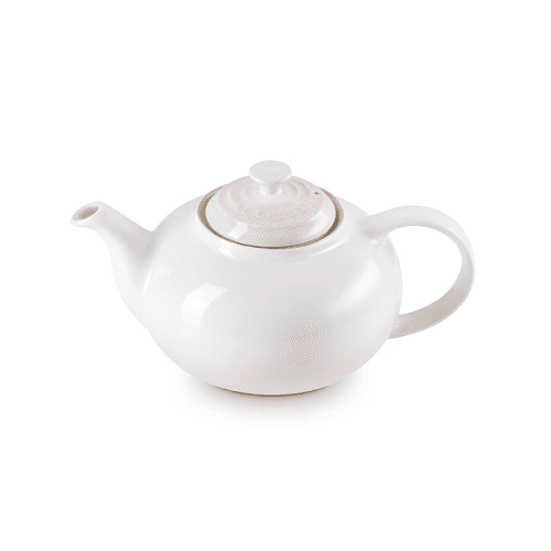 Image showing the Stoneware Classic Teapot, 1.3L, Shell Pink product.
