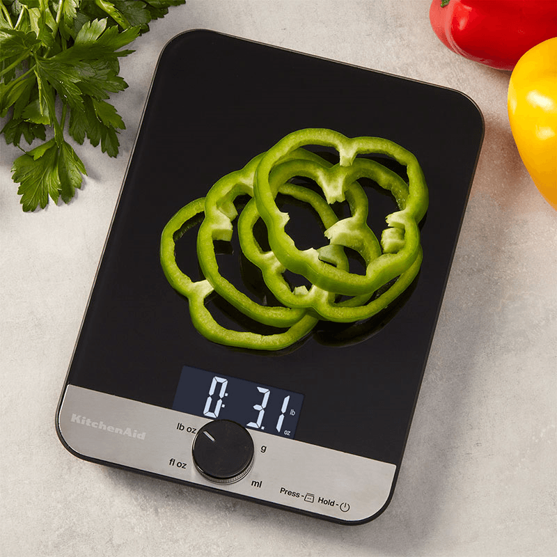 Digital Glass Top Kitchen Scale