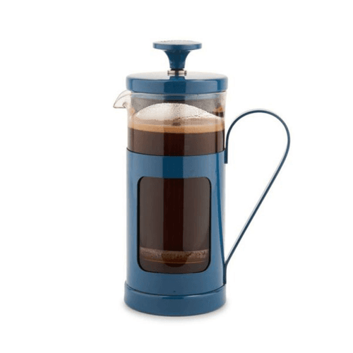 Image showing the Monaco Stainless Steel Cafetière, 3 Cup, Blue product.
