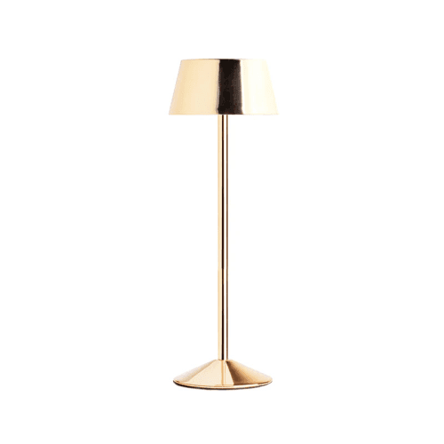Image showing the Scoon Rechargable Lamp, H32cm, Gloss Brass product.