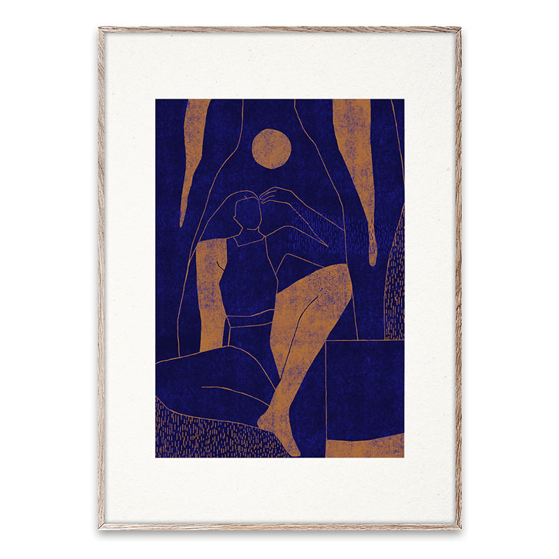 Mujer y Calor 01 Art Print, 50 x 70cm