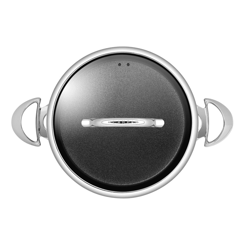 HaptIQ Casserole with lid, Dia26cm, Metallic