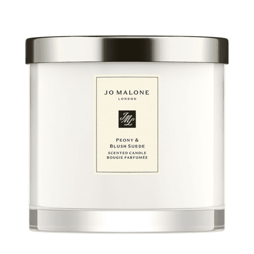 Image showing the Peony & Blush Suede Deluxe Candle, 600g product.