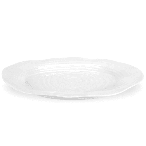 Image showing the Ceramics Oval plate, 43 x 34cm, White product.