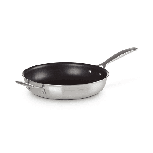 Image showing the Classic 3-ply Non-Stick Frying Pan, 28cm, Stainless Steel product.