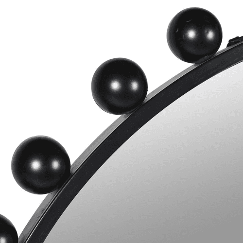 Image showing the Bobble Mirror, D98cm, Black product.
