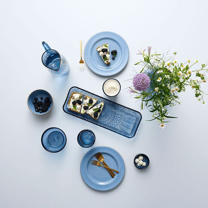 Kusintha Serving Dish, L38 x W14cm, Blue
