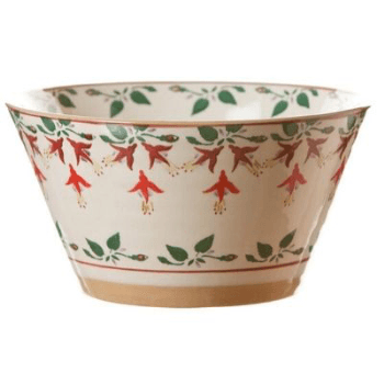 Bowl, Fuchsia, Large Angled