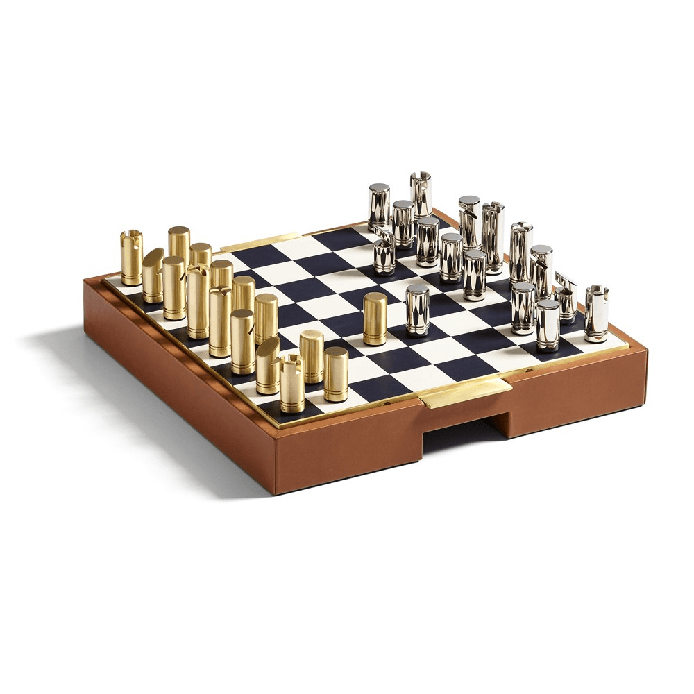 Fowler Chess set, 42 x 40cm