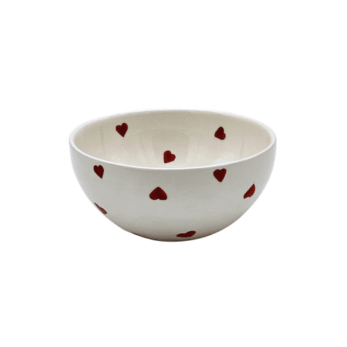 Image showing the Love Heart Bowl, D24cm, Red product.