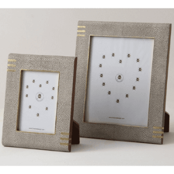 Image showing the Photo Frame, Christie, Barley Shagreen, 7 x 5" product.