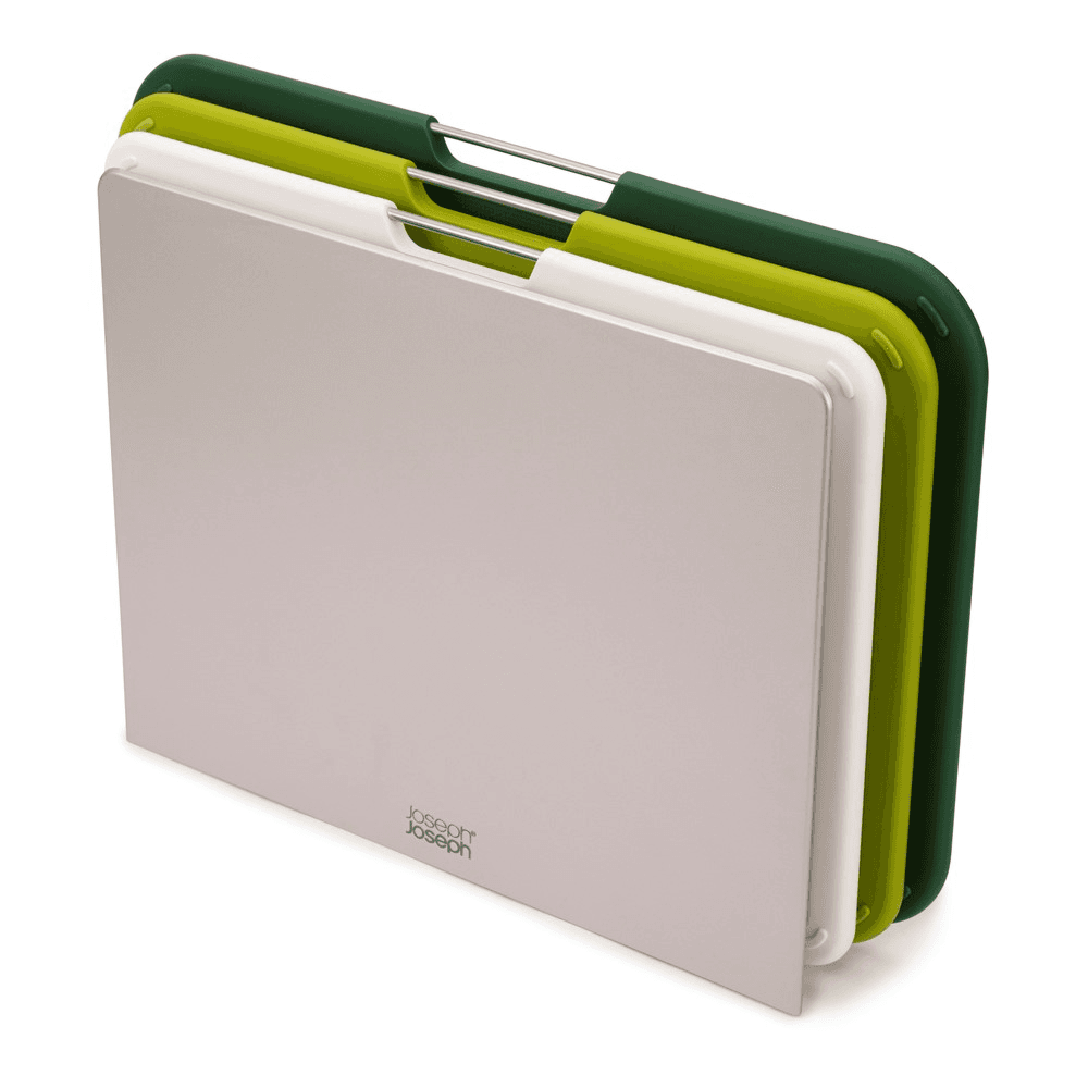 Nest Set of 3 large chopping boards, Green