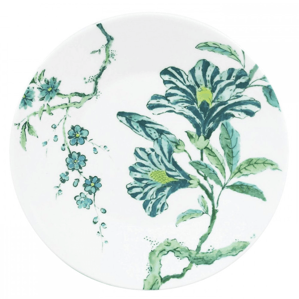 Chinoiserie White Plate, 18cm