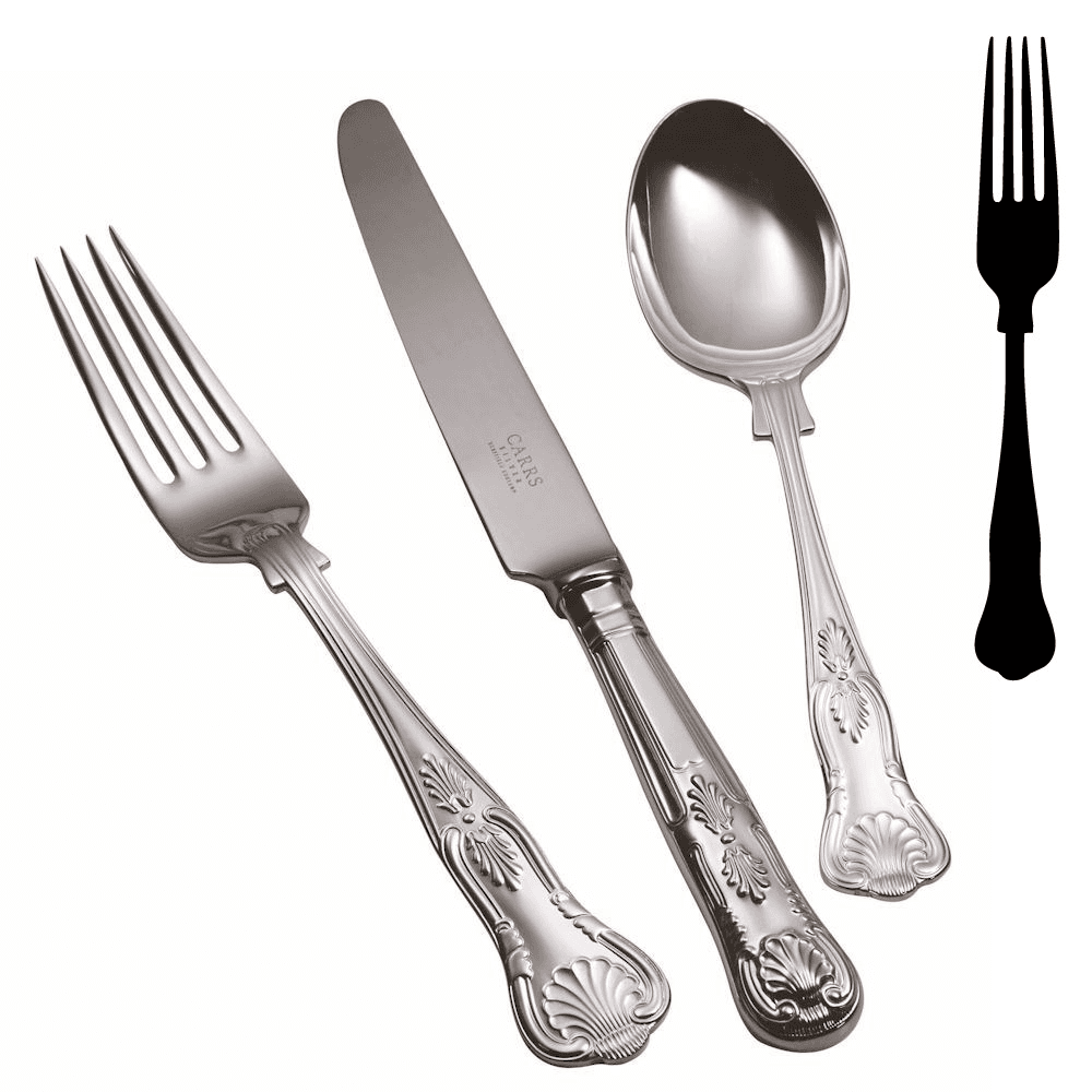 Kings Table fork, Stainless Steel