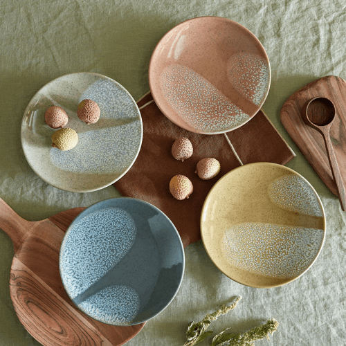 Image showing the Kiln Accents Small Plate, D17cm, Ochre product.