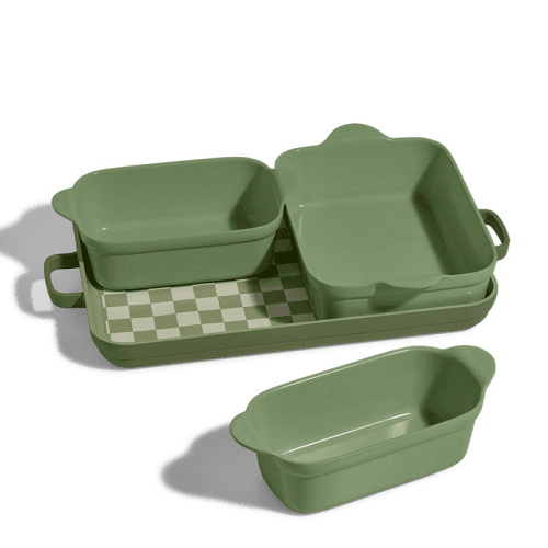Image showing the Aluminium Bakeware Set, Sage product.