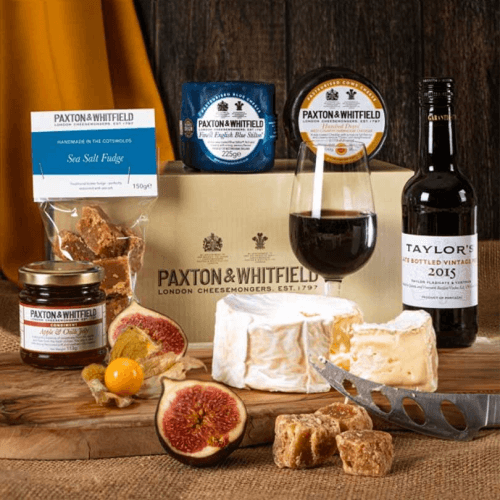 Image showing the Little Box of Treats Cheese Hamper product.