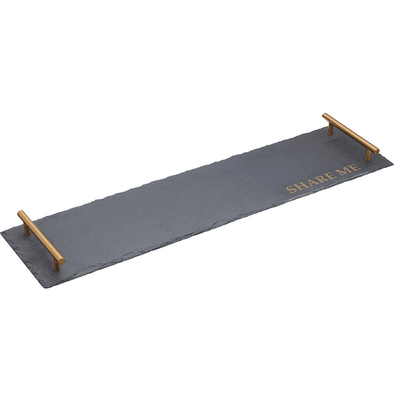 Rectangular platter, W60 x L15 x H3.5cm, Slate