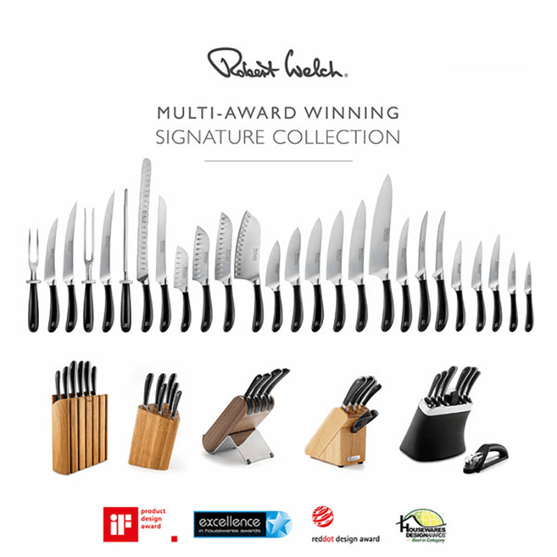 Signature Utility knife serrated, 12cm