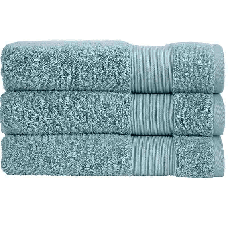 Organic Eco Twist Hand Towel, Haze