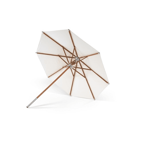 Image showing the Atlantis Round parasol, Dia330 x H274cm, White product.