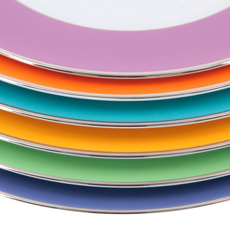 Sous Le Soleil Sauceboat On Tray, 350ml, Matt Gold Classic Orange