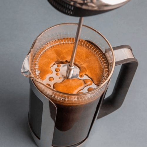 Image showing the Roma Stainless Steel Cafetière, 8 Cup, Silver product.