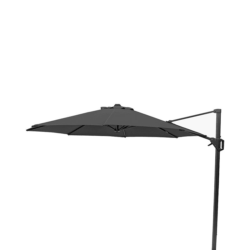 Voyager T1 Round Parasol, 3m, Anthracite