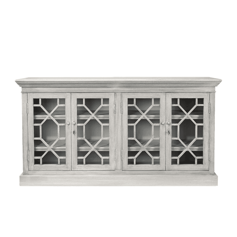 Drummond Sideboard, W180 x D42 x H96cm, Flannel Grey