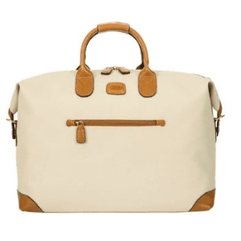 Firenze Holdall, H28 x W19 x L43cm, Cream