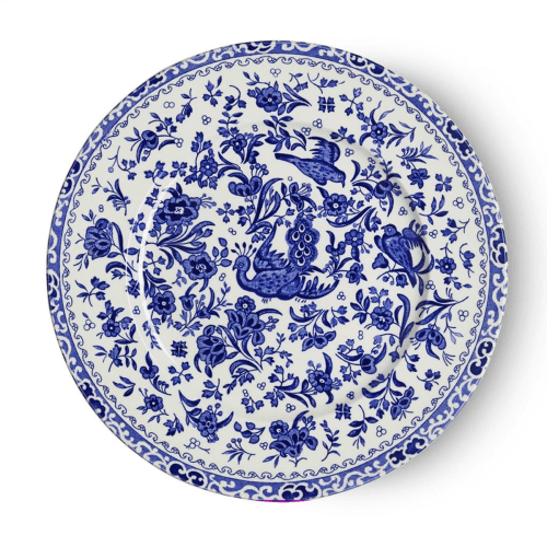 Image showing the Regal Peacock Plate, D22cm, Blue product.